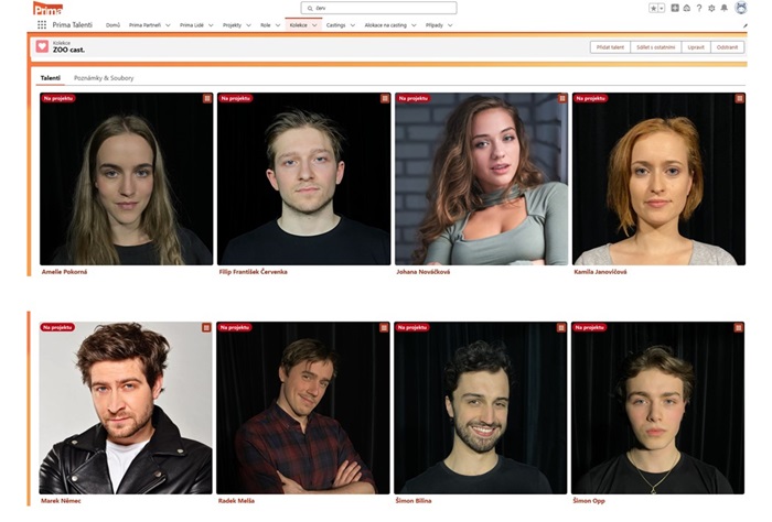 Prima zřídila své vůbec první castingové oddělení