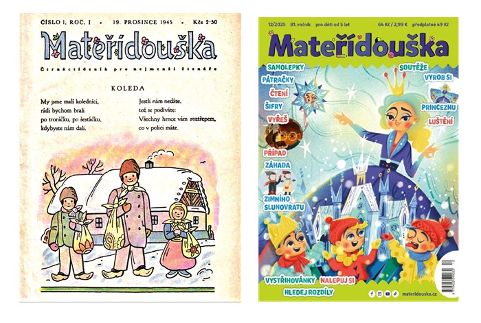 Mateřídouška vychází 80 let, z tisku se rozšířila i do digitálu