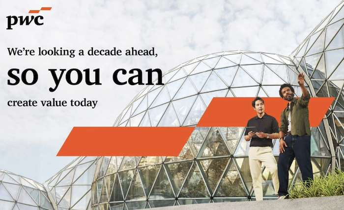 Ukázka globální kampaně PwC s claimem „So You Can“, zdroj: PwC