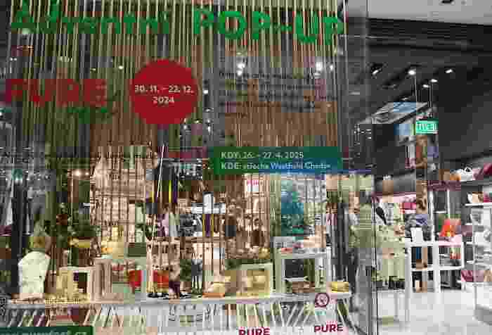 Pure fest otevírá v centru na Chodově vánoční pop-up