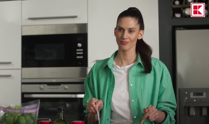 Aneta Vignerová v novém spotu, zdroj: Kaufland