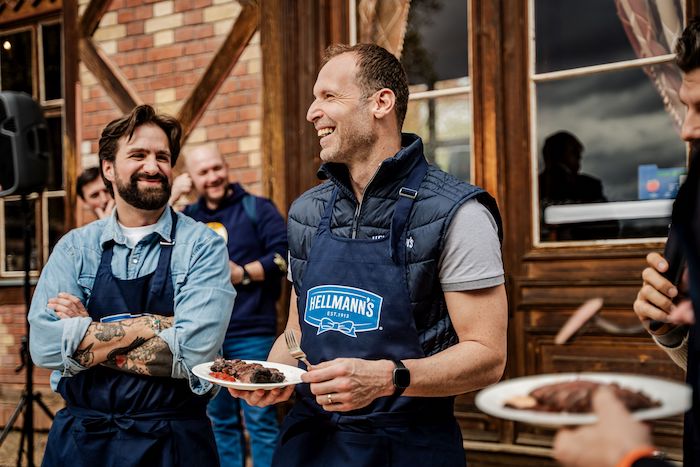 Petr Čech je jedním z fotbalistů, které se s fotbalovou kampaní Hellmann's spojují, zdroj: Hellmann's / Unilever.
