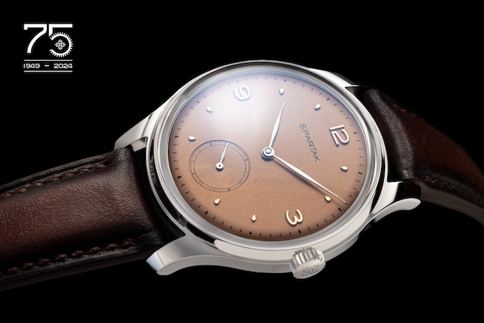 Limitovanou edicí a logem s číslem 75 si hodinky Prim připomínají výročí od založení společnosti, zdroj: Elton hodinářská.