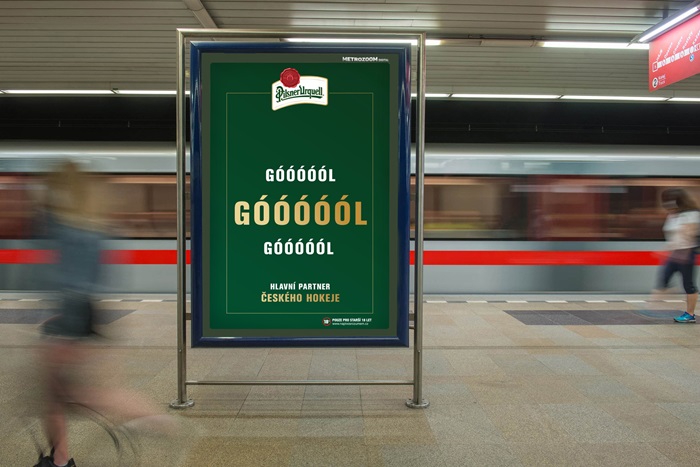 Pilsner Urquell zveřejňuje na CLV průběžné dění z hokeje