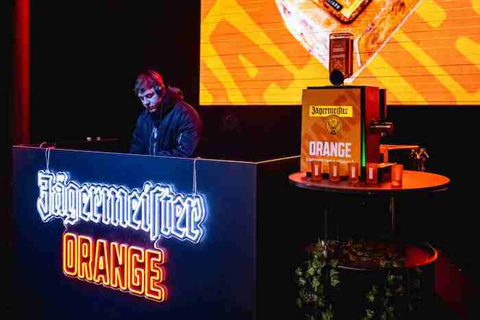Jägermeister Orange byl představen na sérii eventů Jäger Drop, zdroj: Jägermeister.