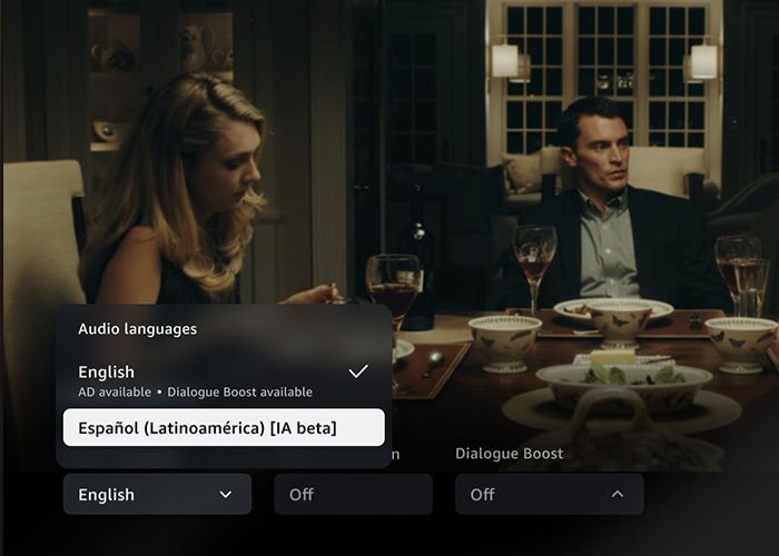 Prime Video od Amazonu spouští dabing pomocí AI