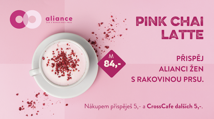 CrossCafe je už sedmým rokem partnerem Aliance žen s rakovinou prsu, zdroj: CrossCafe.