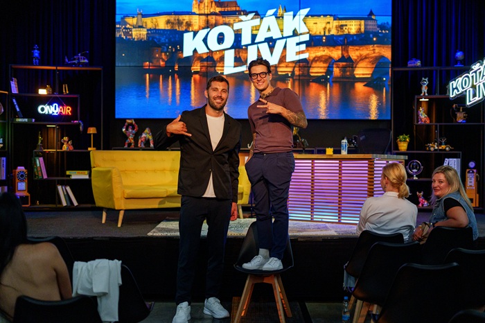 Přijde nová talkshow Koťák Live moderátora Jakuba Kotka