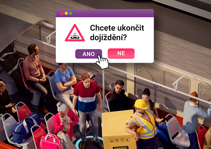 Práce za rohem upozorňuje kampaní na úmorné dojíždění