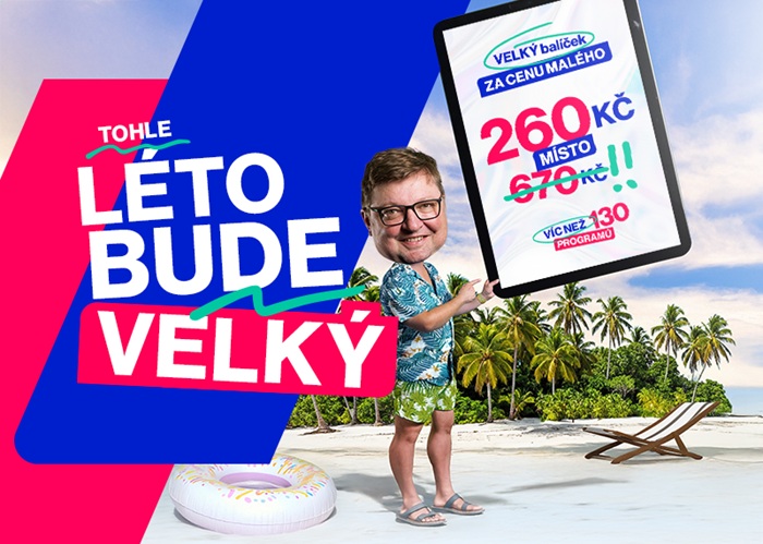 Vizuál letní kampaně Telly, zdroj: Telly