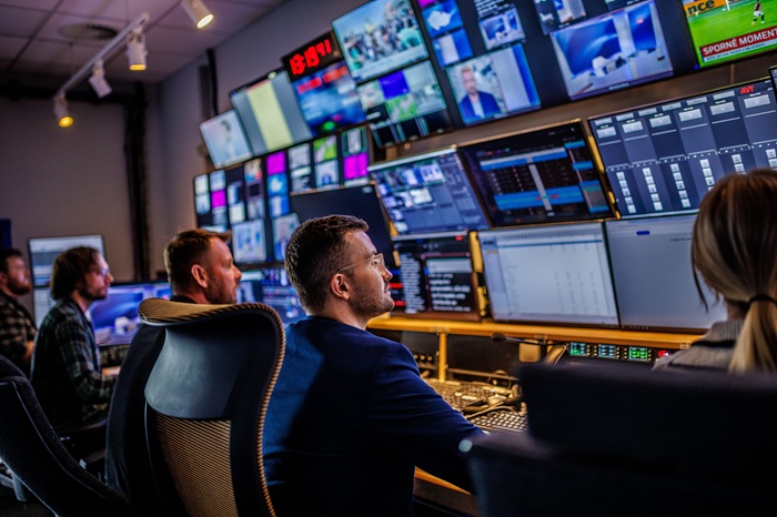 Nové studio TN Live, zdroj: TV Nova