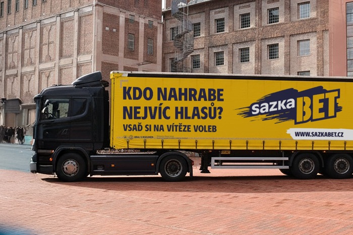 Reklamní kampaň společnosti Sazkabet, zdroj: Sazkabet