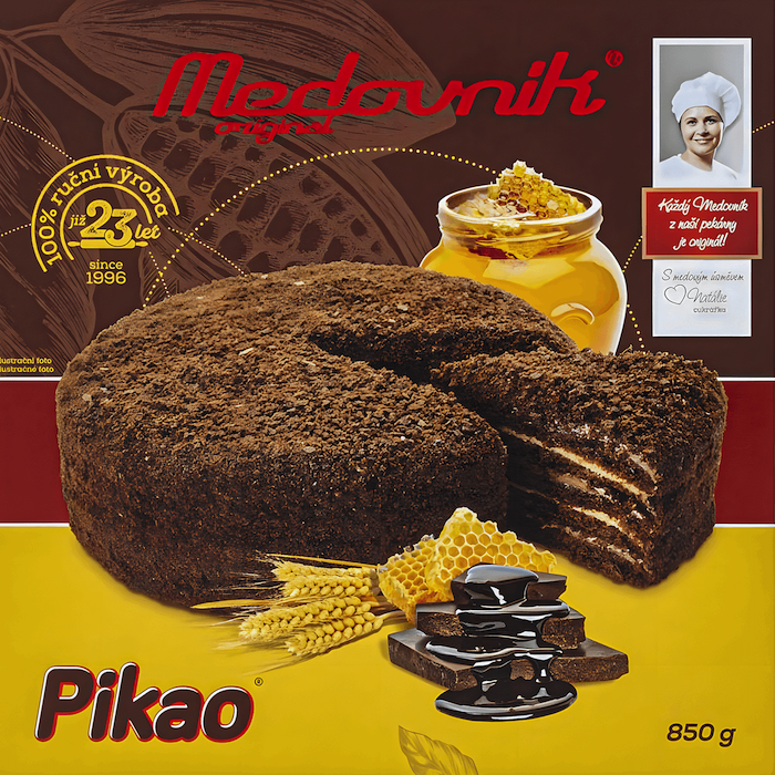 Oblíbená je i příchuť s Pikaem, zdroj: Medovník originál.