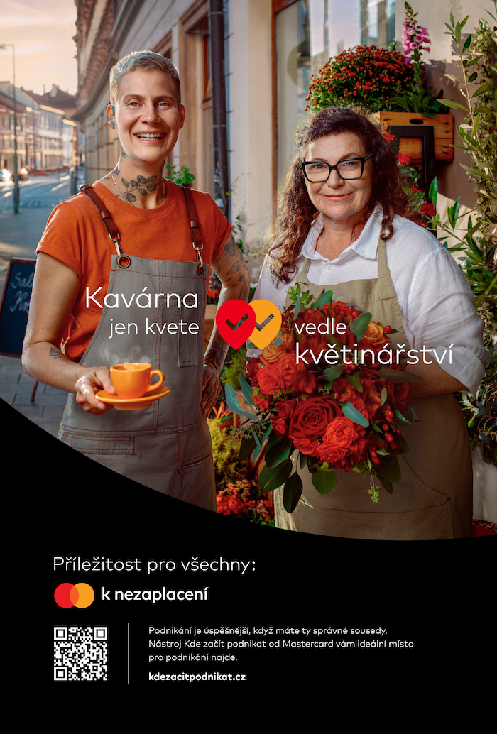 Klíčový vizuál k lokální kampani „Příležitost pro všechny: K nezaplacení“, zdroj: Mastercard