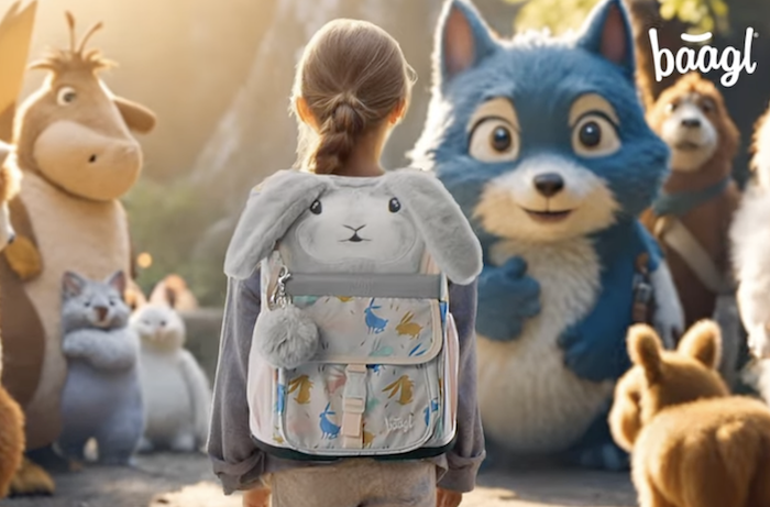 Značka školních batohů Baagl vybízí v kampani k odvaze