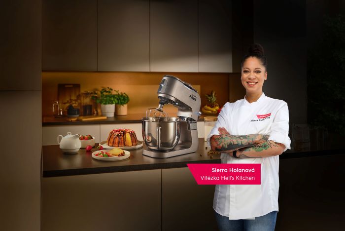 Sierra Holanová, vítězka reality show Hell's Kitchen, se stává tváří značky Sencor, zdroj: Sencor.
