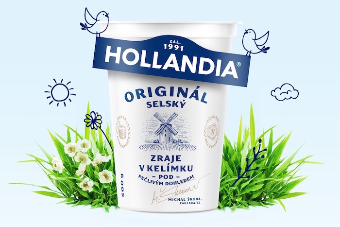 Hollandia redesignuje obaly, sází na čistotu a lehkost