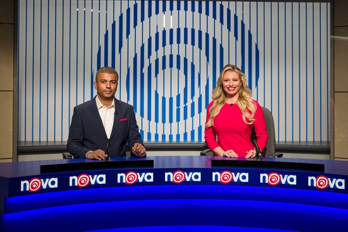Studio Televizních novin 4.2. 2024, zdroj: TV Nova