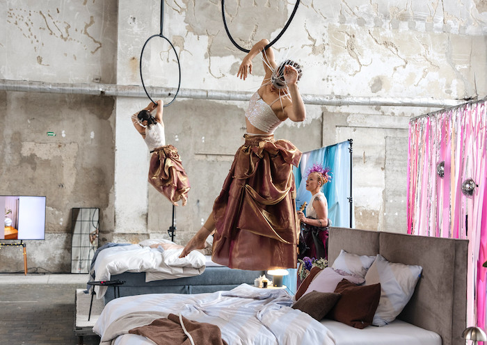 Novou kolekci postelí od Bonami otestoval Cirk La Putyka