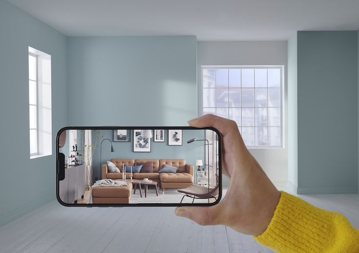 Ikea uvádí plánovací nástroj Kreativ s rozšířenou realitou