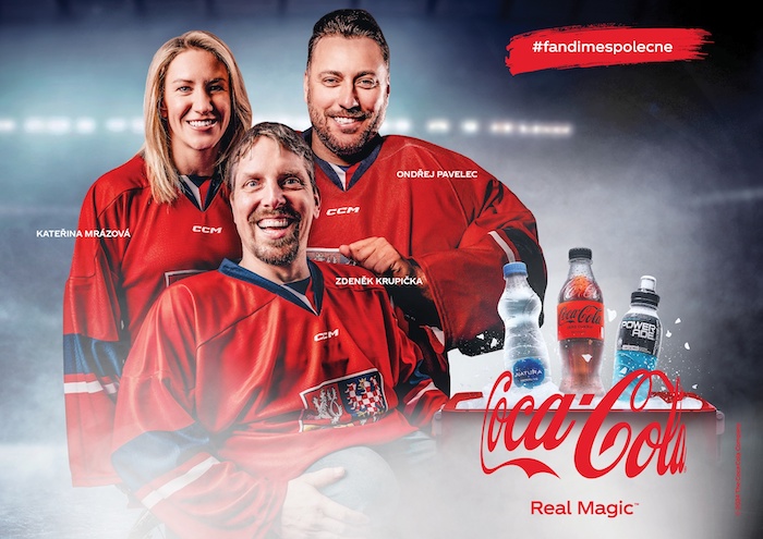 Coca-Cola se v hokejové kampani spojuje s Dobrogóly