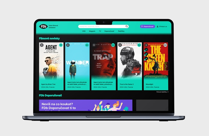 Filmová databáze FDb.cz prošla redesignem
