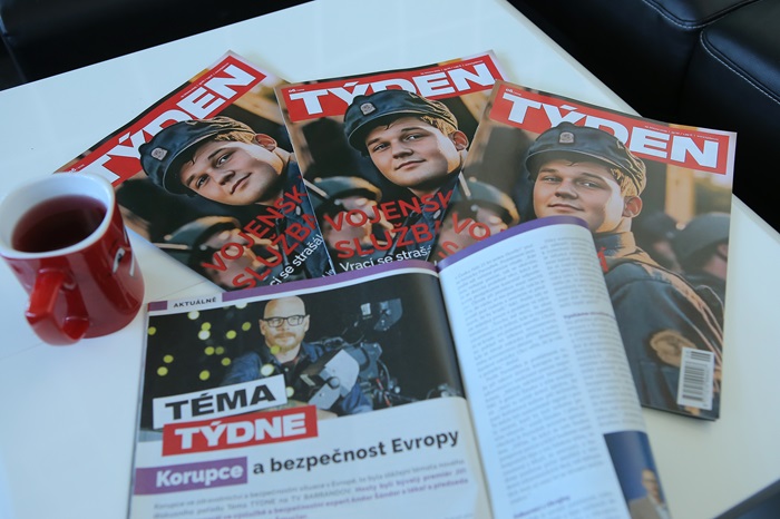 Časopis Týden mění po 15 letech design, web vede Garkisch