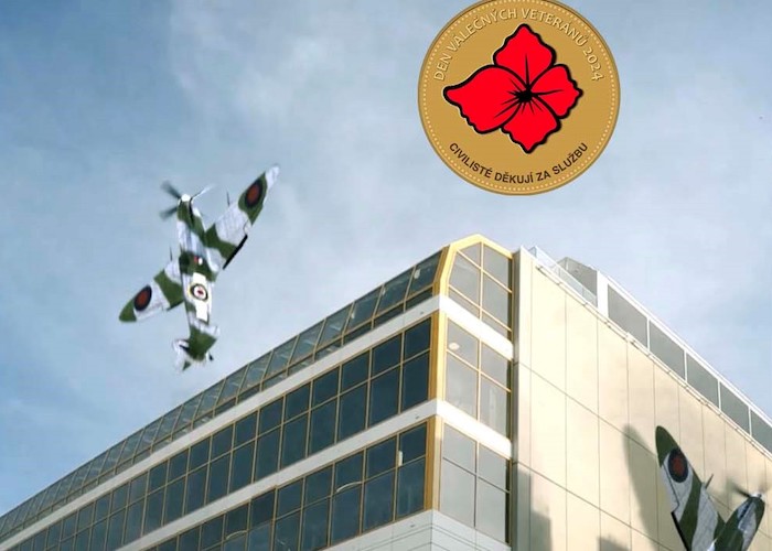 Iniciativa Civilisté děkují vyslala z Máje virtuální stíhačky