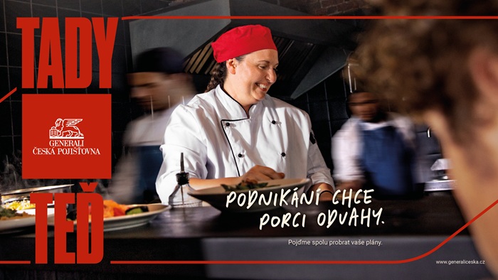 Nový vizuál kampaně České pojišťovny, zdroj: Česká pojišťovna