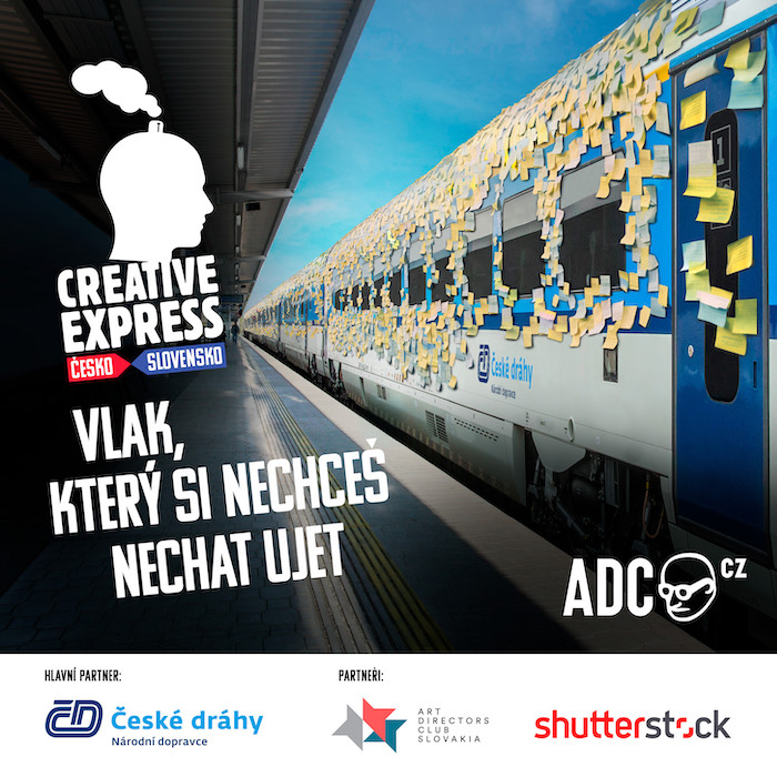 Klíčový vizuál k soutěži Creative Express, zdroj: ADC