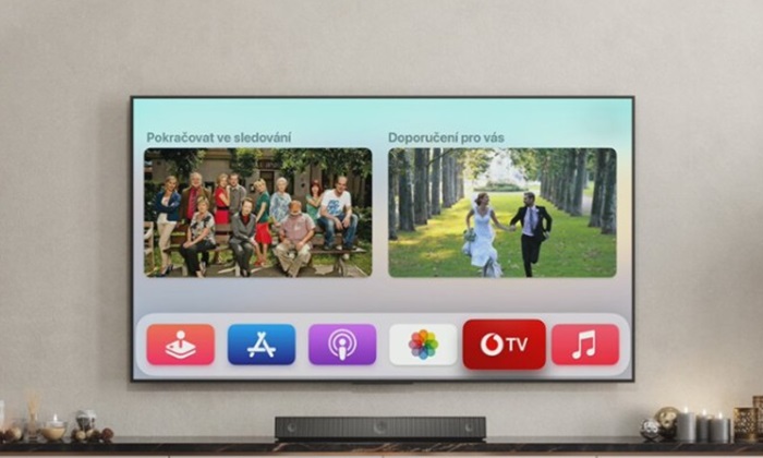 Vodafone TV spouští aplikaci pro Apple TV