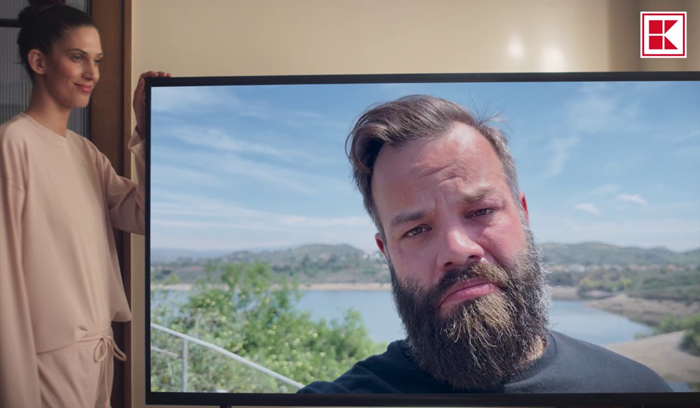 Radko Gudas v novém spotu, zdroj: Kaufland