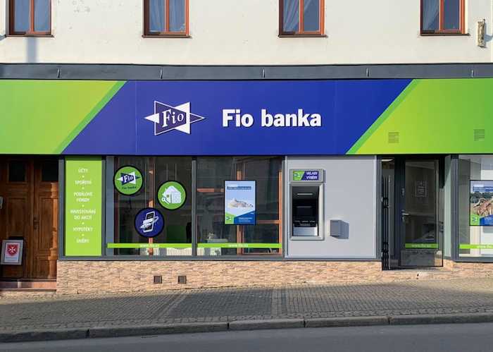 Fio banka modernizuje svou pobočkovou síť