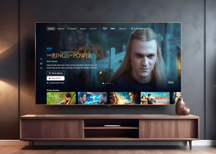 Televizní aplikace Prime Video. Zdroj: Amazon