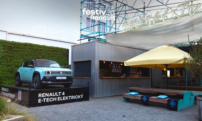 Renault aktivací v Manifesto Market uvádí nový R4