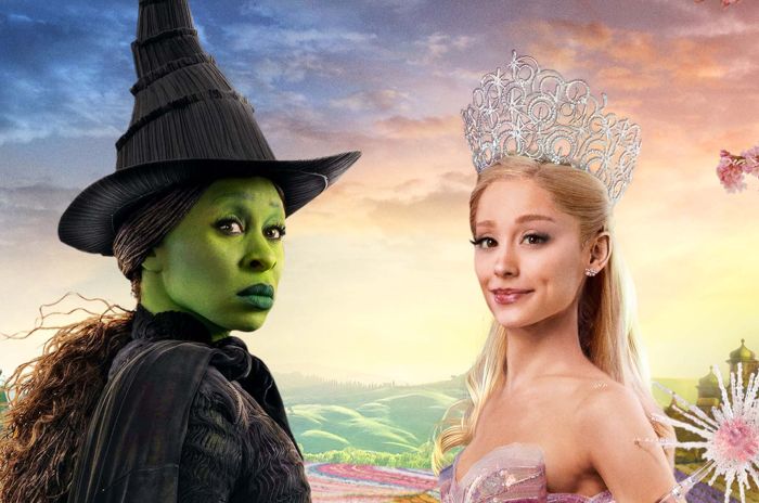 Hlavní role ztvárnily Cynthia Erivo (Elphaba) a Ariana Grande (Glinda). Foto: SkyShowtime