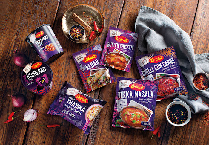 Vitana promuje kampaní novou řadu Chutě světa