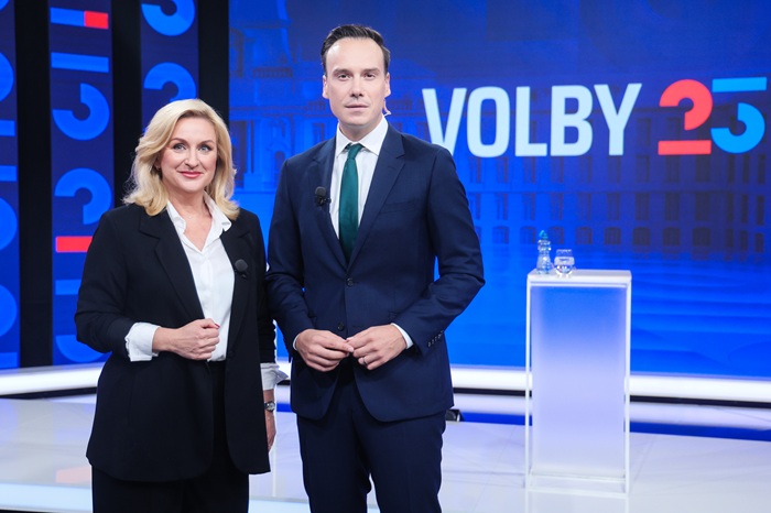 Terezie Tománková a Petr Suchoň, zdroj: FTV Prima