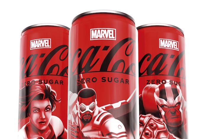 Coca-Cola představuje novou limitovanou edici s postavami ze studia Marvel, zdroj: Coca-Cola.