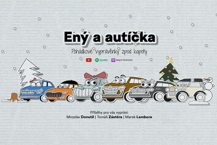 K Vánocům nechala Škoda Auto namluvit známé osobnosti pohádky o autíčkách, zdroj: Škoda Auto.