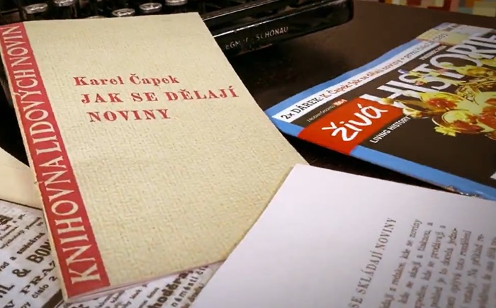 Živá historie vychází s reprintem prvních LN i s fejetony Karla Čapka
