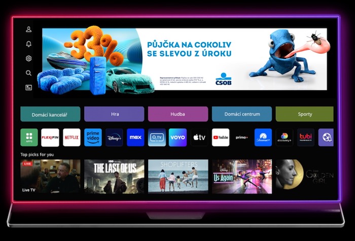ČSOB spustila první 3D nativní CTV kampaň v Česku