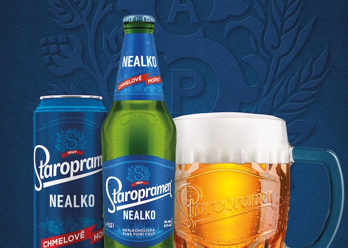 Staropramen uvádí Nealko s upravenou recepturou