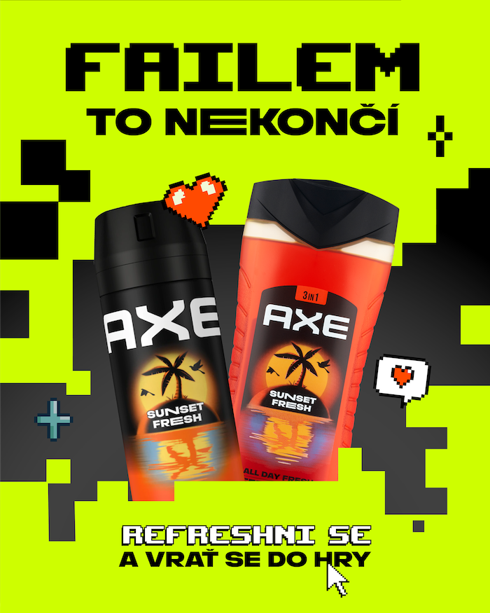 Klíčový vizuál k letní lokální kampani Axe, zdroj: Axe / Unilever