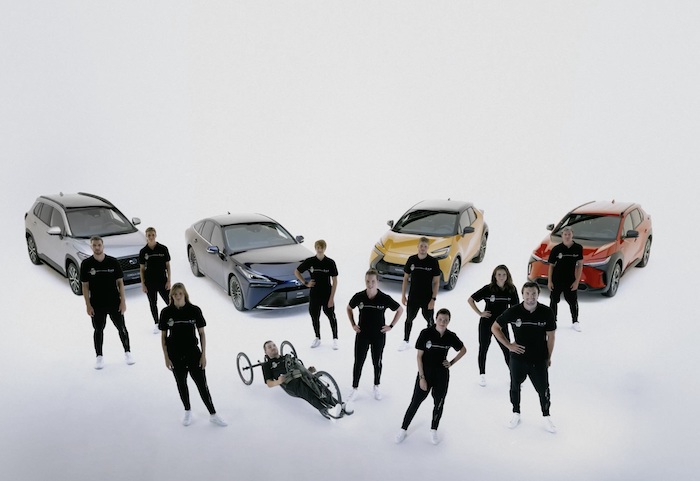 Toyota poprvé připravila lokální kampaň se sportovci