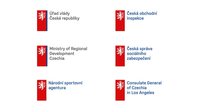 Nová podoba vizuální identity státní správy ČR, zdroj: Úřad vlády ČR, Kafka Design