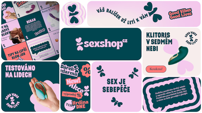 Nová vizuální identita společnosti Sexshop.cz, zdroj: Sexshop.cz