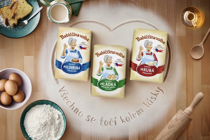 Babiččina volba v nové kampani ukazuje lásku k pečení