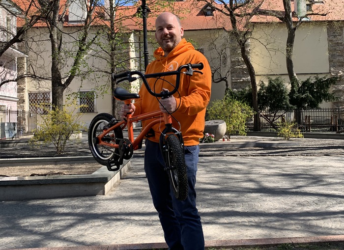 BikeUp zvolila netradiční marketing, kolo vynesla do vesmíru