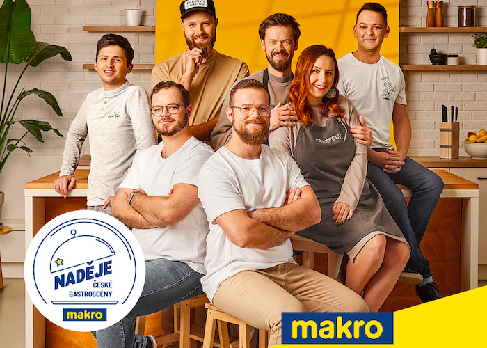 Makro mediálně podpoří talenty české gastro scény